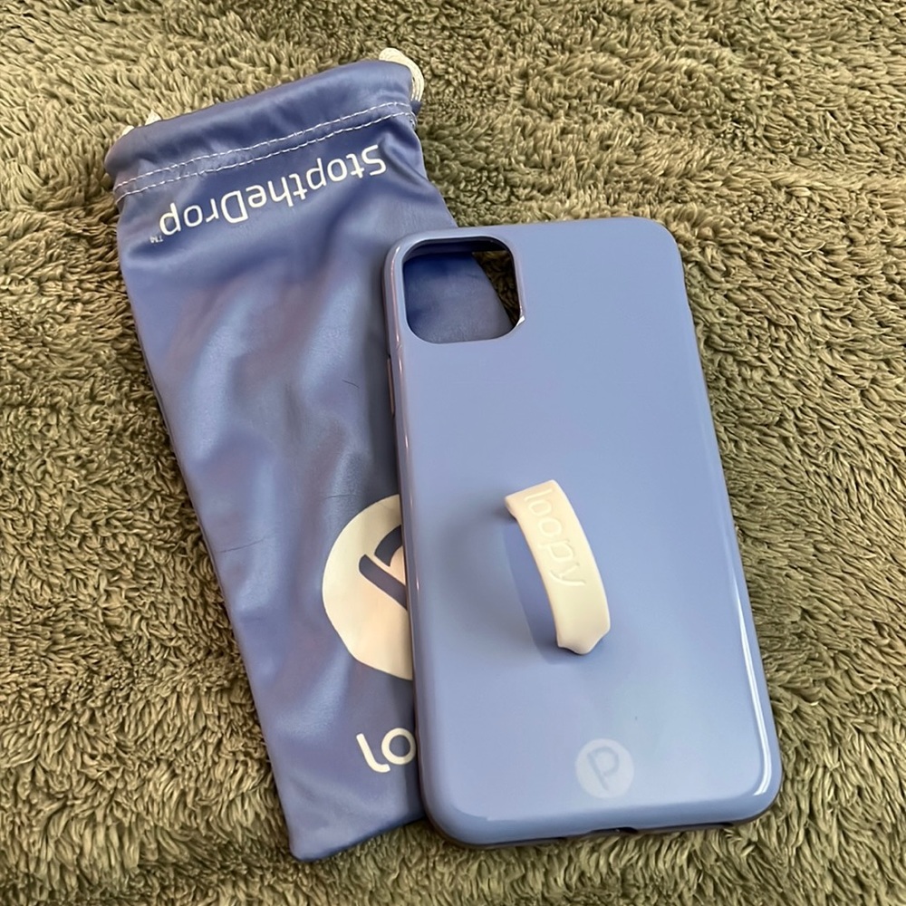 Loopy Case (Periwinkle for iPhone 11 ProMax)